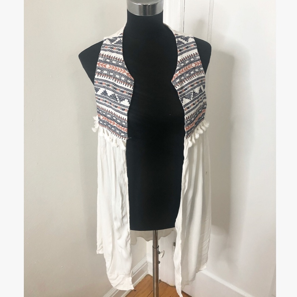 Boho style vest